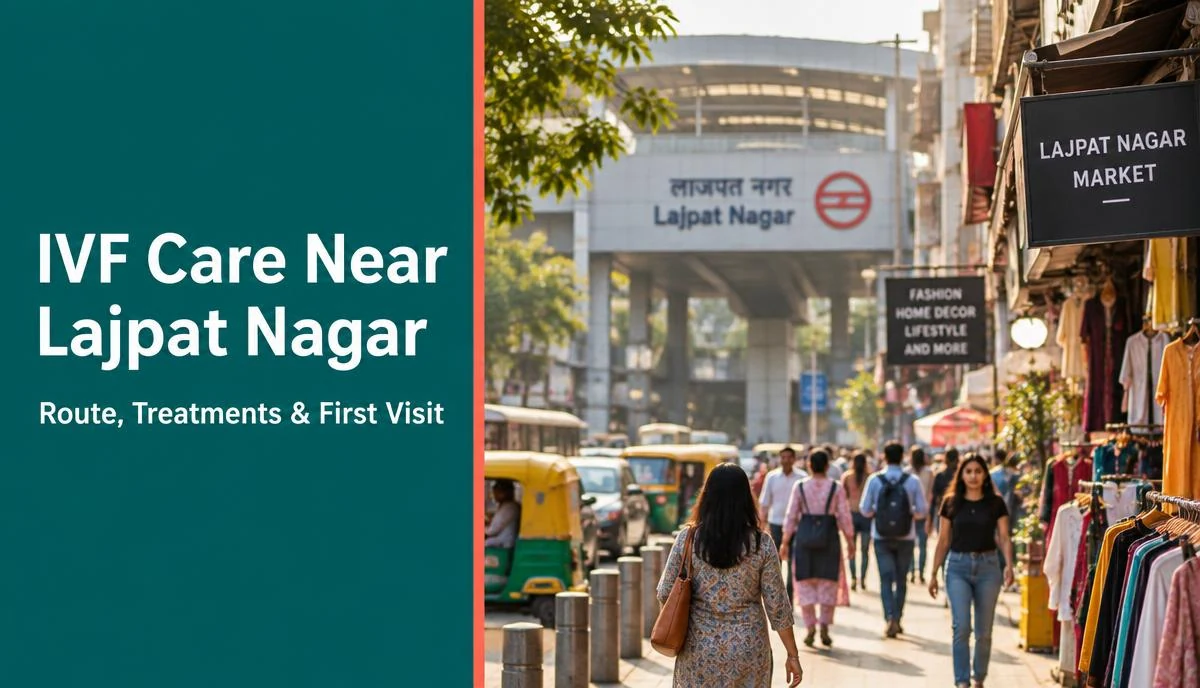 IVF Centre Near Lajpat Nagar: Routes & Treatment Guide