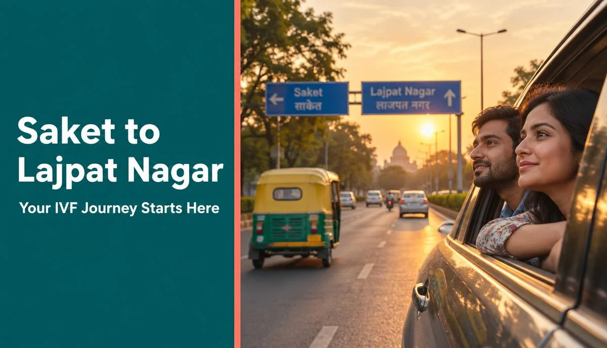 IVF Centre Near Saket: Delhi Routes & Treatment Guide