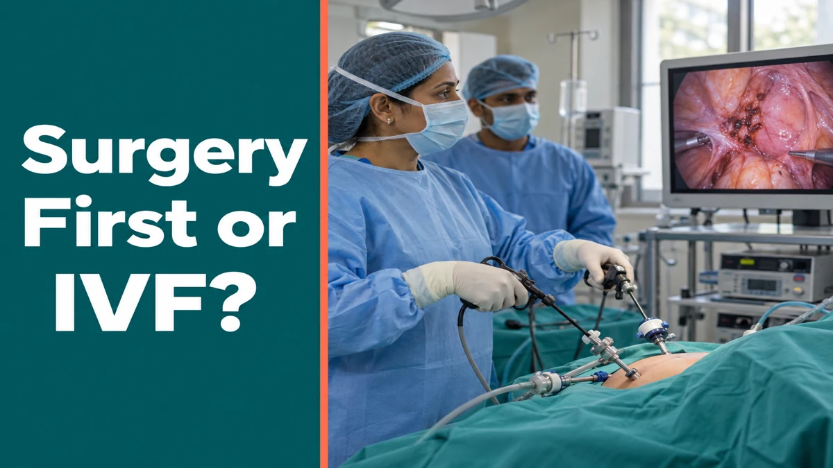 Endometriosis Surgery Before IVF: One Patient's Decision