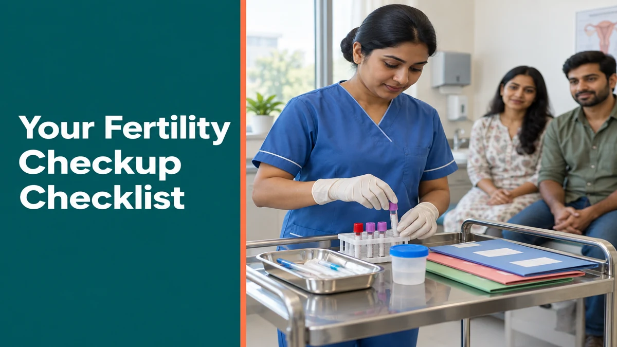 Fertility Tests for Couples Checklist
