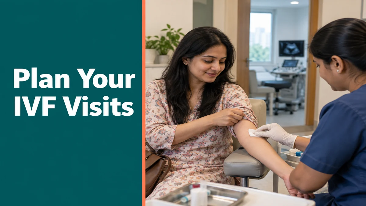 How Often You'll Visit the Doctor During IVF