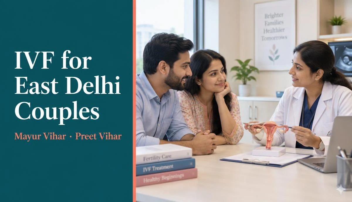 IVF Centre in East Delhi: A Guide for Local Couples