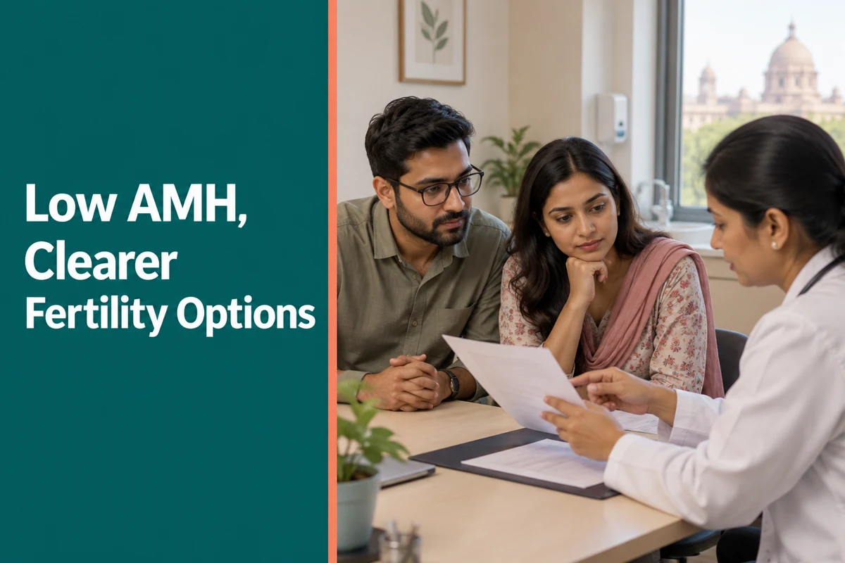 Low AMH Treatment in Delhi: Causes and Fertility Options