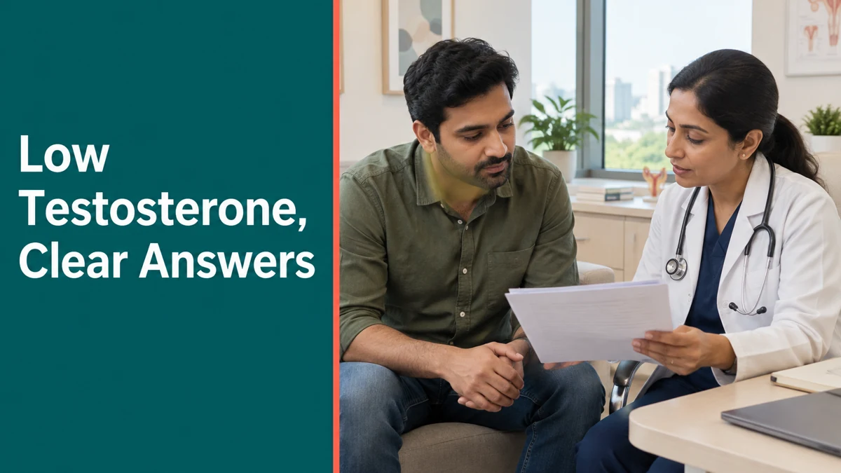 Low Testosterone Treatment Delhi: Causes, Tests & Care