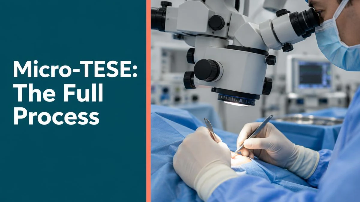 Micro-TESE Step by Step: Complete Process, Timeline & Recovery