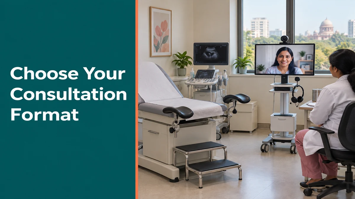 Online vs In-Person Fertility Consultation