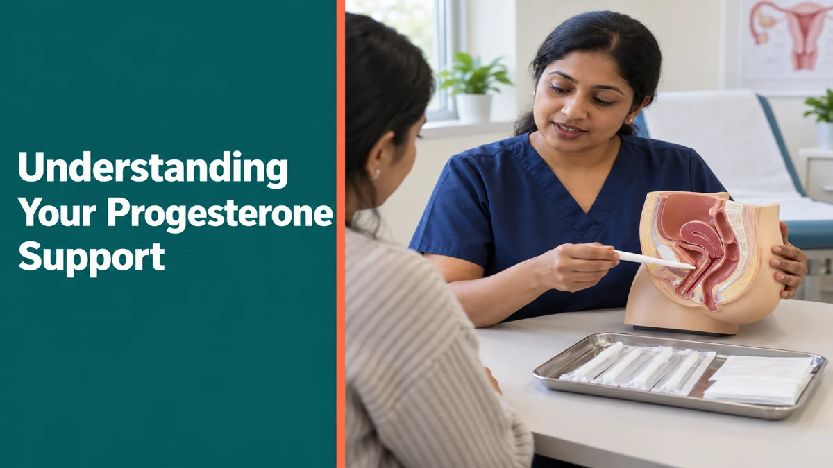 Progesterone Support in IVF