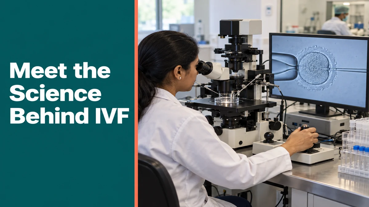 Role of an Embryologist in Your IVF Journey