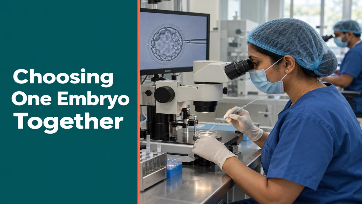 Single Embryo Transfer: Why a Couple Chose It