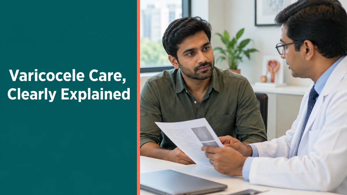 Varicocele Treatment Delhi: Causes, Tests & Options
